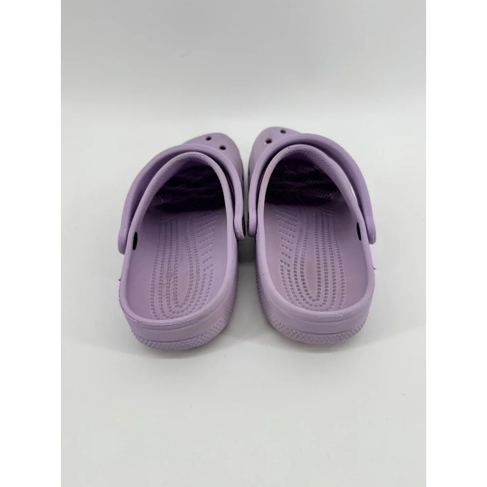 Crocs Classic Clog Lavender Purple Water Friendly Slip On Comfort Shoes Women - Picture 2 of 3